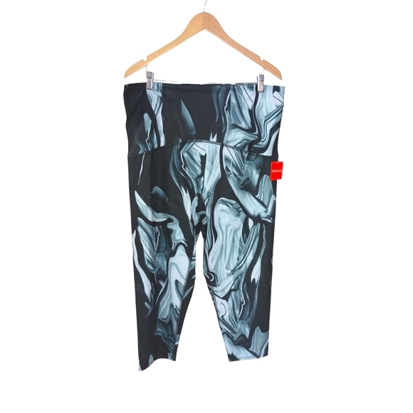 NWT Spanx Booty Boost Active Marbled 7/8 Leggings Size 3X 💙 $98 - Picture 4 of 10